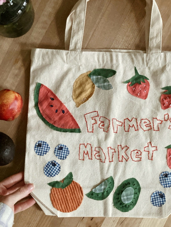 DIY Farmer’s Market Tote Bag With Laura Prietto