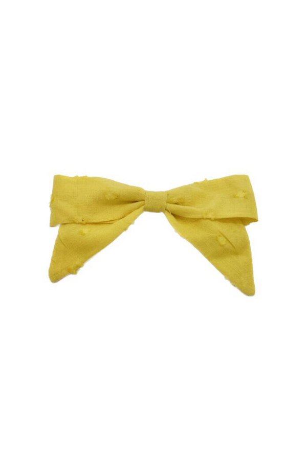 Small Bow, Misted Yellow