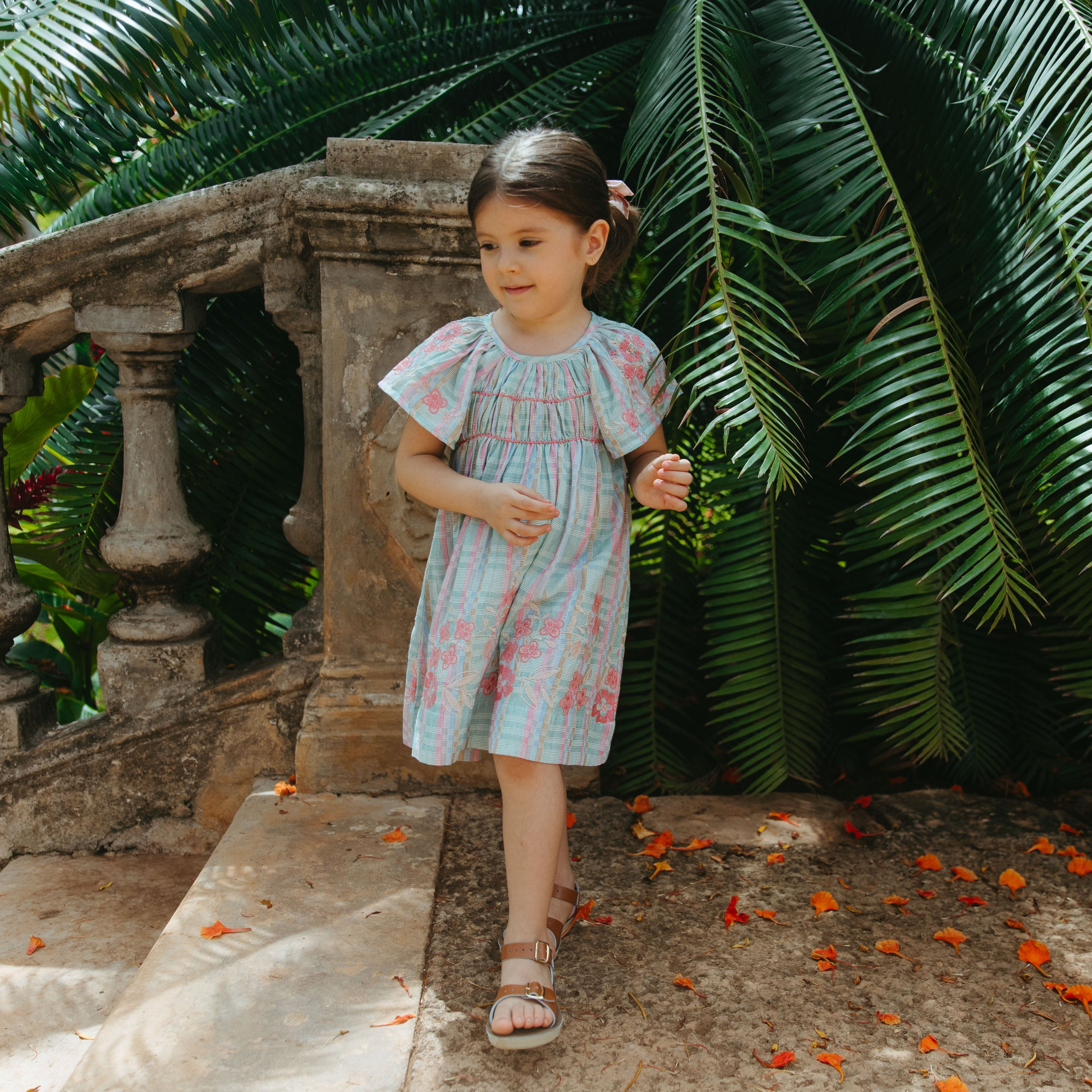 MINI TULIP DRESS, MINTY CHEX – Lali