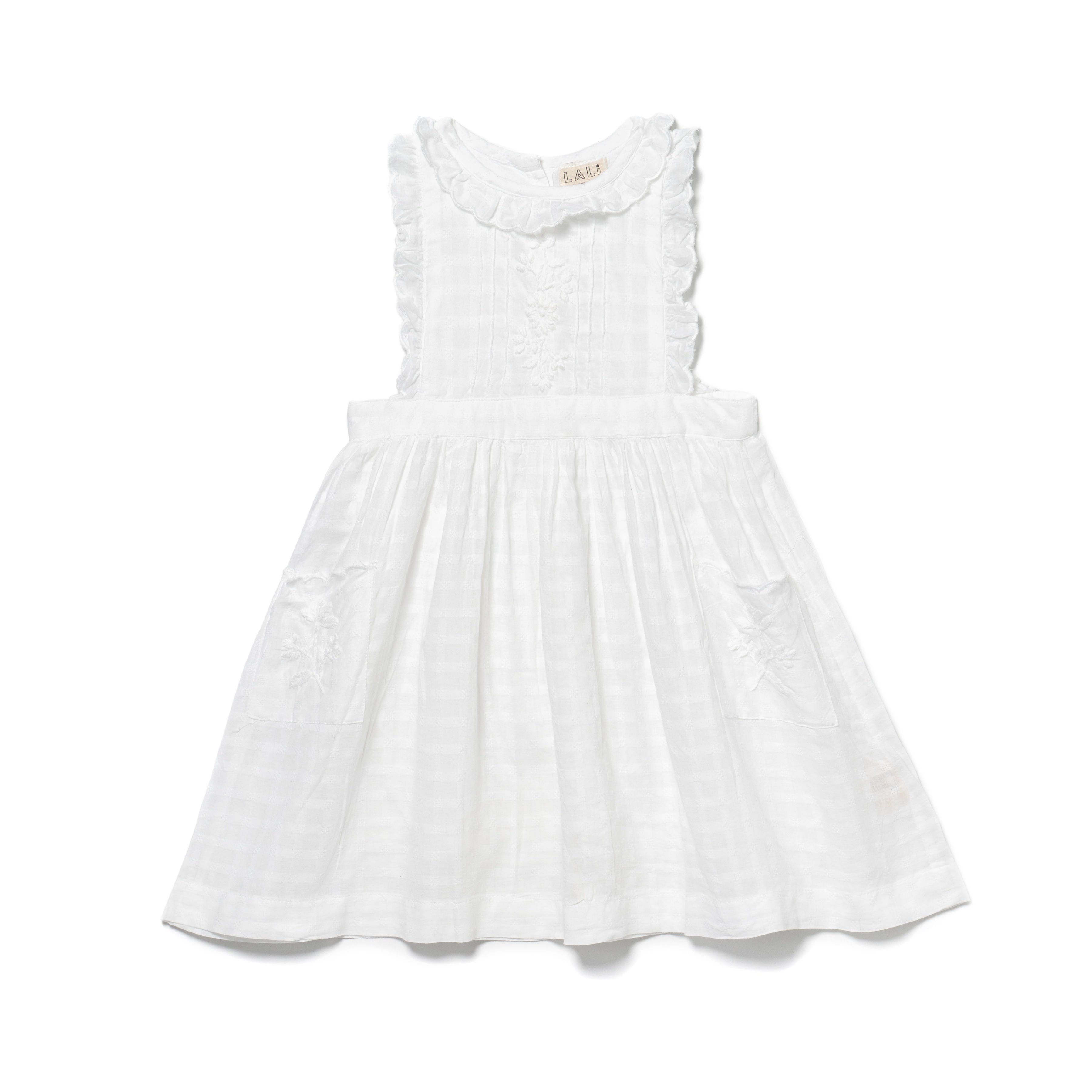 CLOVER DRESS, SALT