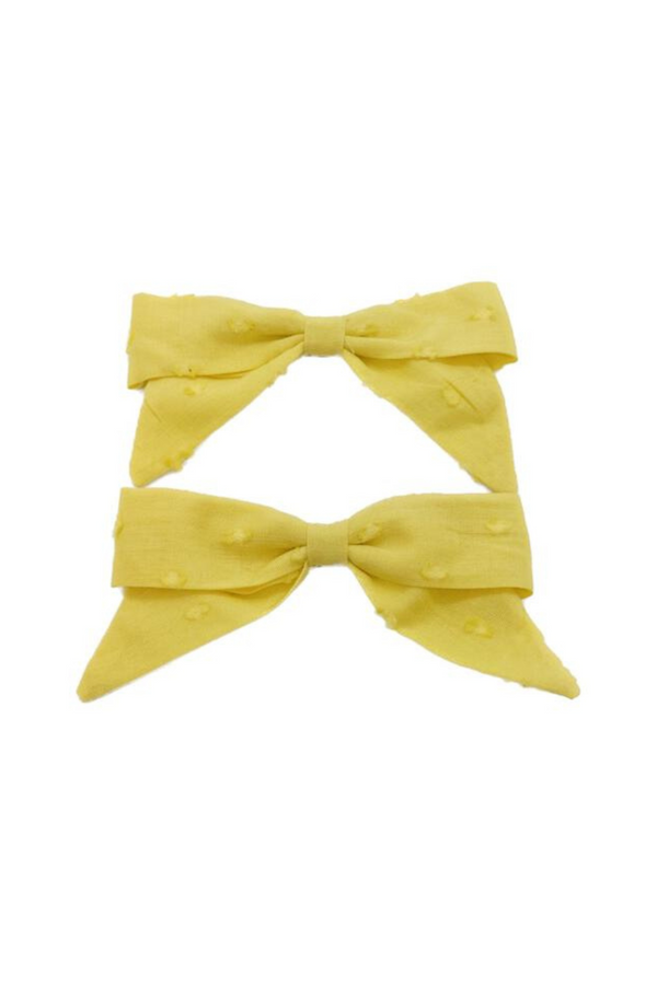 Bow Set, Misted Yellow