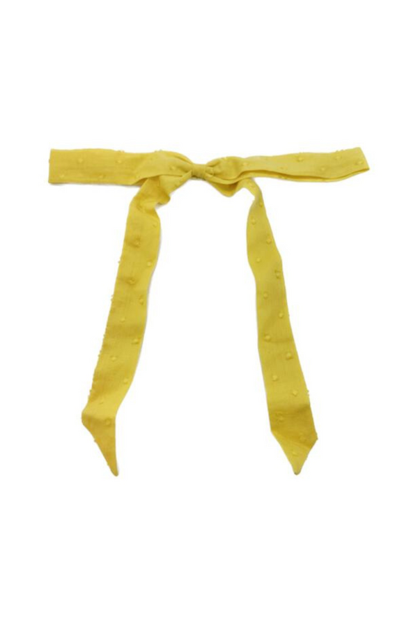Ribbon Bow, Misted Yellow