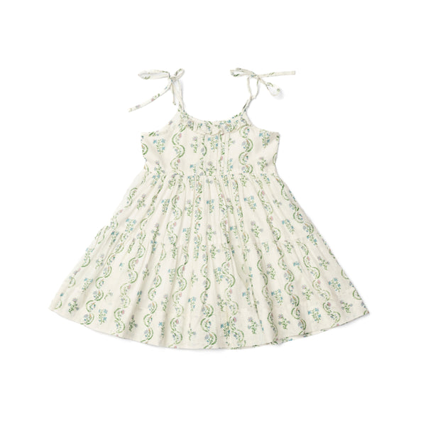 BALLET DRESS, FLORAL VINE PRINT