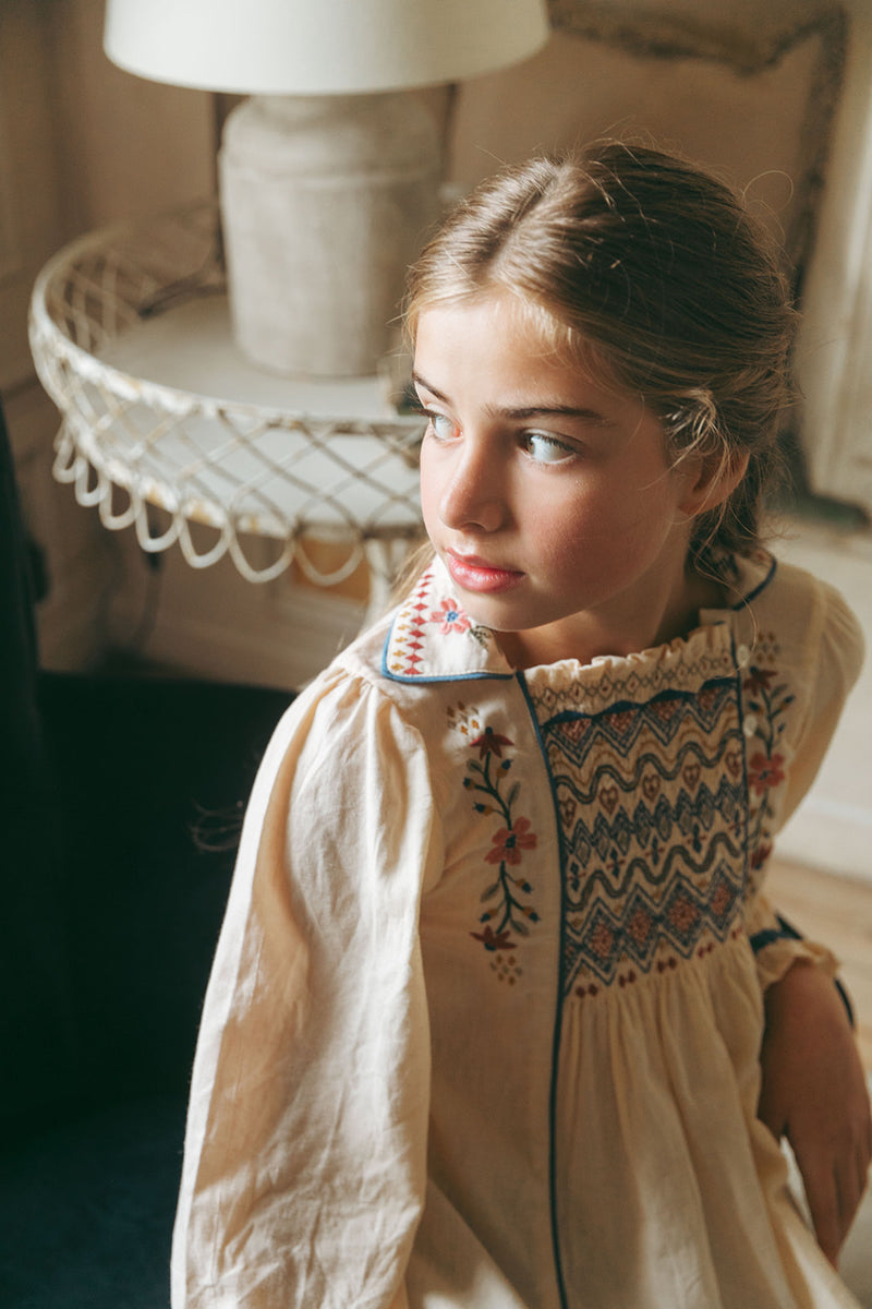 ISLA DRESS, IVORY