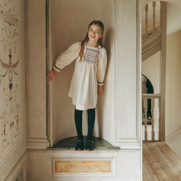 ISLA DRESS, IVORY