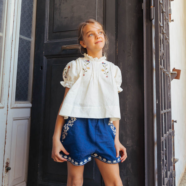 PAPERBAG SHORTS, AEGEAN BLUE