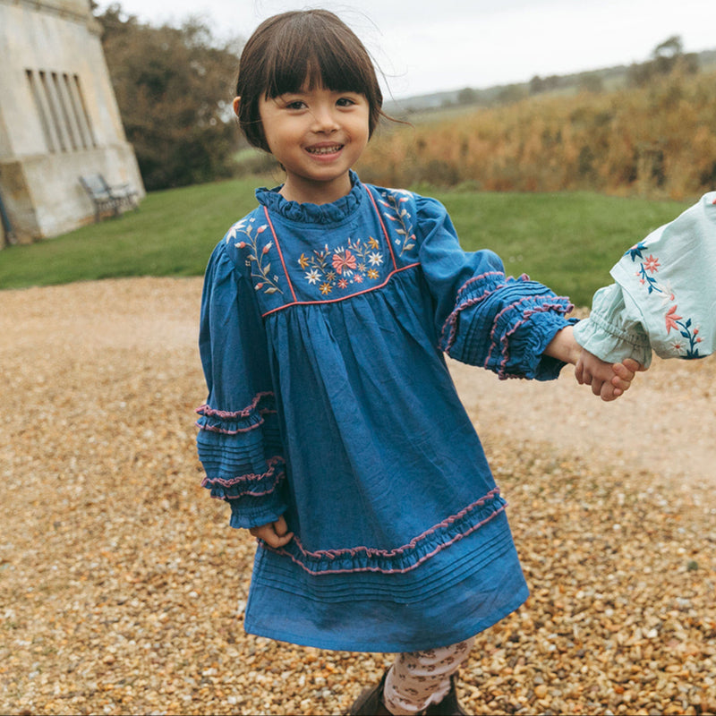AMELIA DRESS, BIJOU BLUE