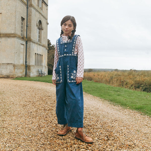 CLARA ROMPER, BIJOU BLUE CORDUROY