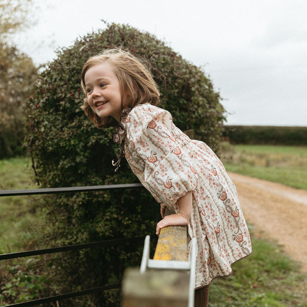 PARVATI DRESS, FALL VINE PRINT