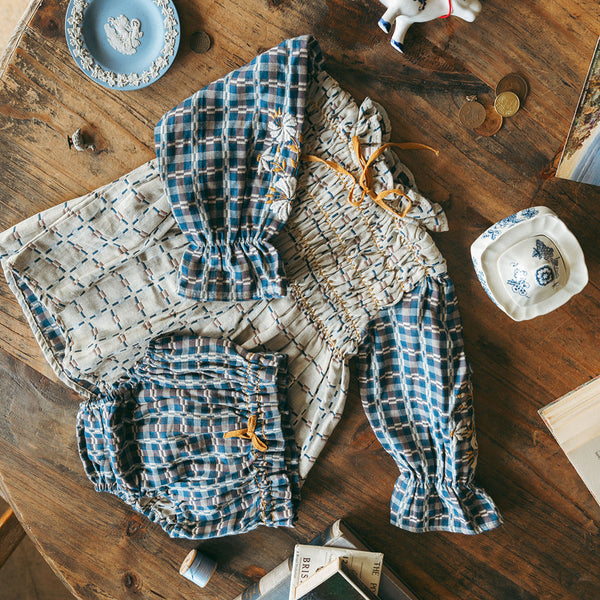 LITTLE PARVATI SET, DOUBLE-SIDED YARN DYE