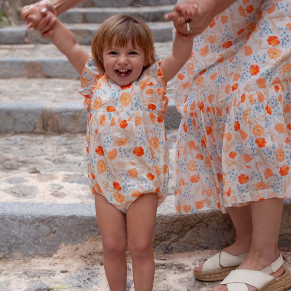 FLORA ROMPER, MULTI COLOR FLORAL – Lali
