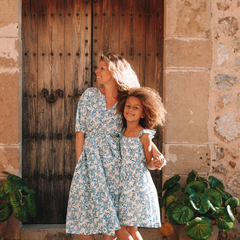 WOMEN'S HYDRANGEA DRESS L WOMEN'S HYDRANGEA DRESS L