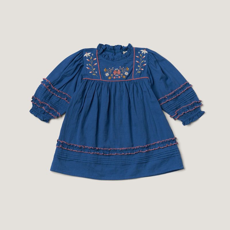AMELIA DRESS, BIJOU BLUE