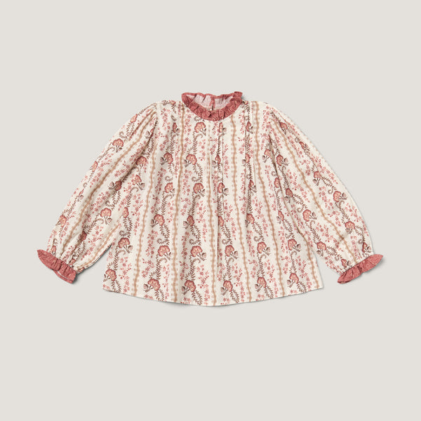 LUNA TOP, FALL VINE PRINT