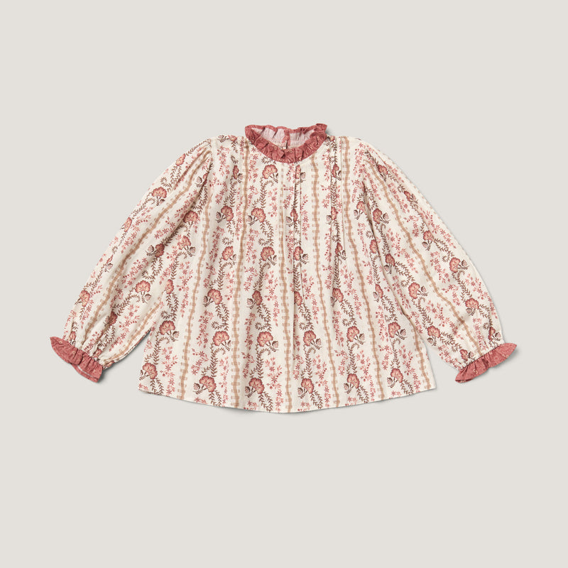 LUNA TOP, FALL VINE PRINT