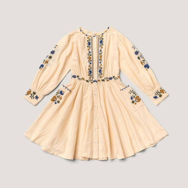 BLAIR DRESS, IVORY