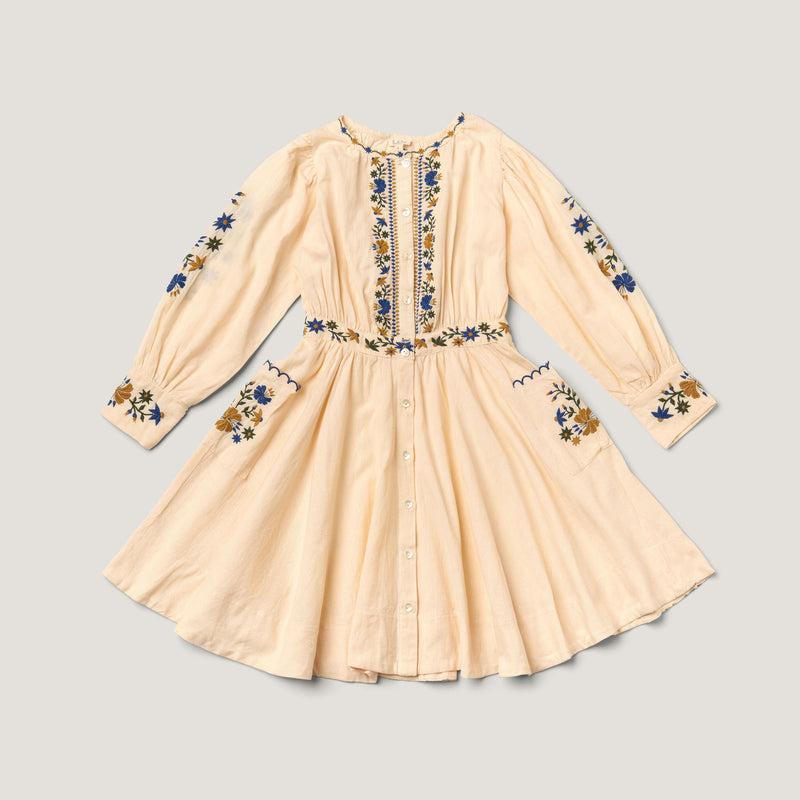 BLAIR DRESS, IVORY