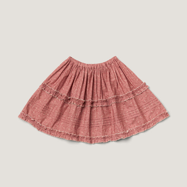 LILY SKIRT, OLD ROSE