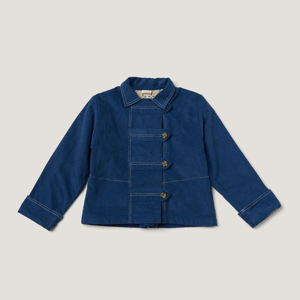 TOGGLE JACKET, BIJOU BLUE CORDUROY