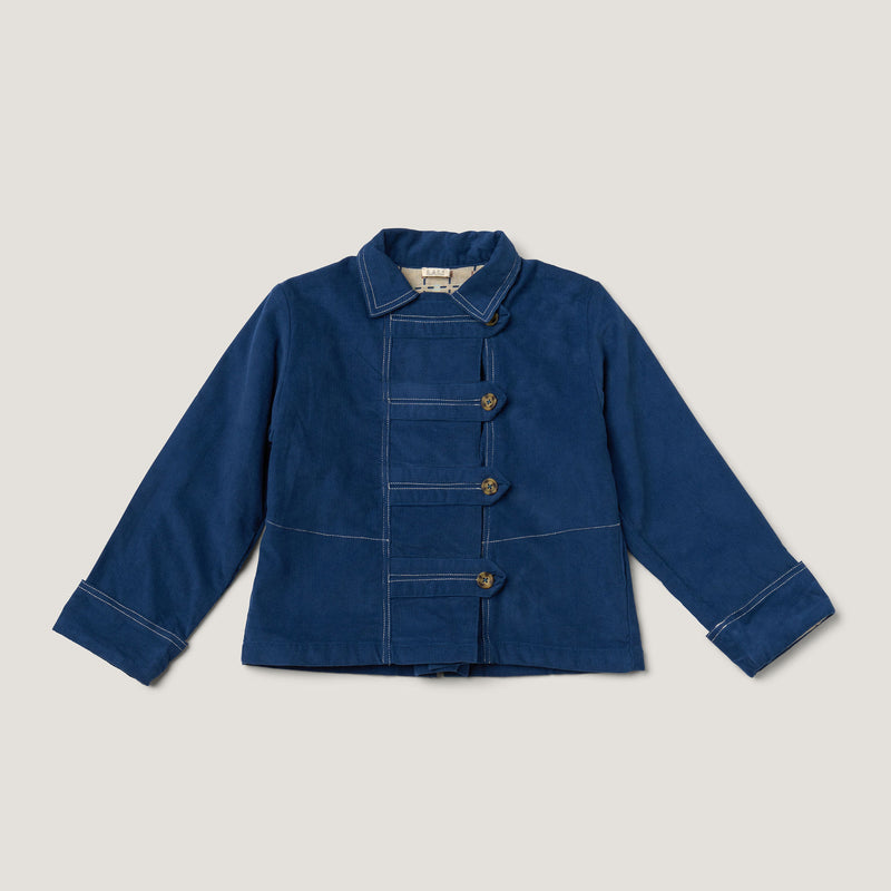 TOGGLE JACKET, BIJOU BLUE CORDUROY