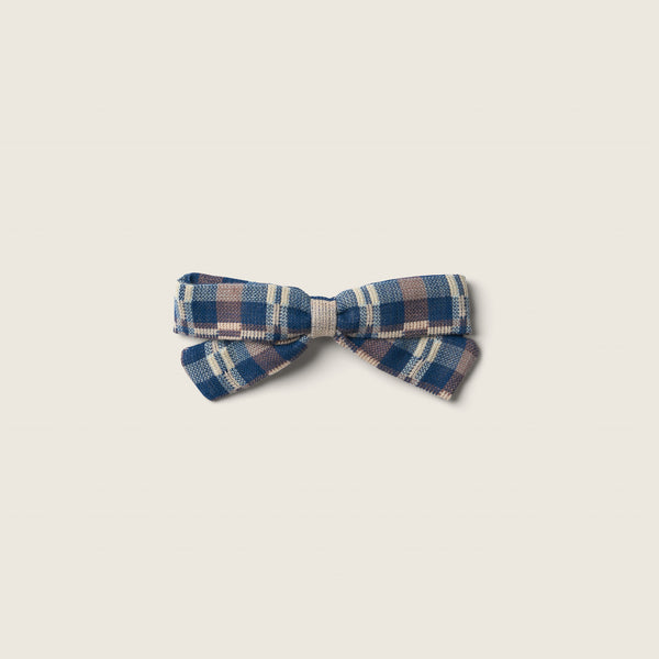 SMALL BOW, DOUBLE-SIDED YARN DYE