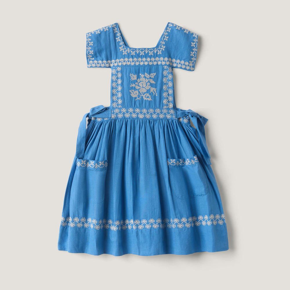 POLLY PINAFORE, COASTAL BLUE – Lali