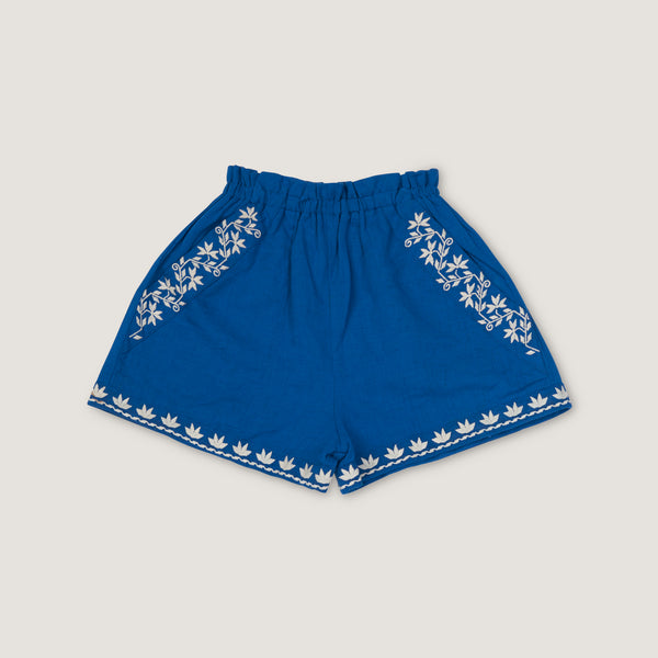 PAPERBAG SHORTS, AEGEAN BLUE