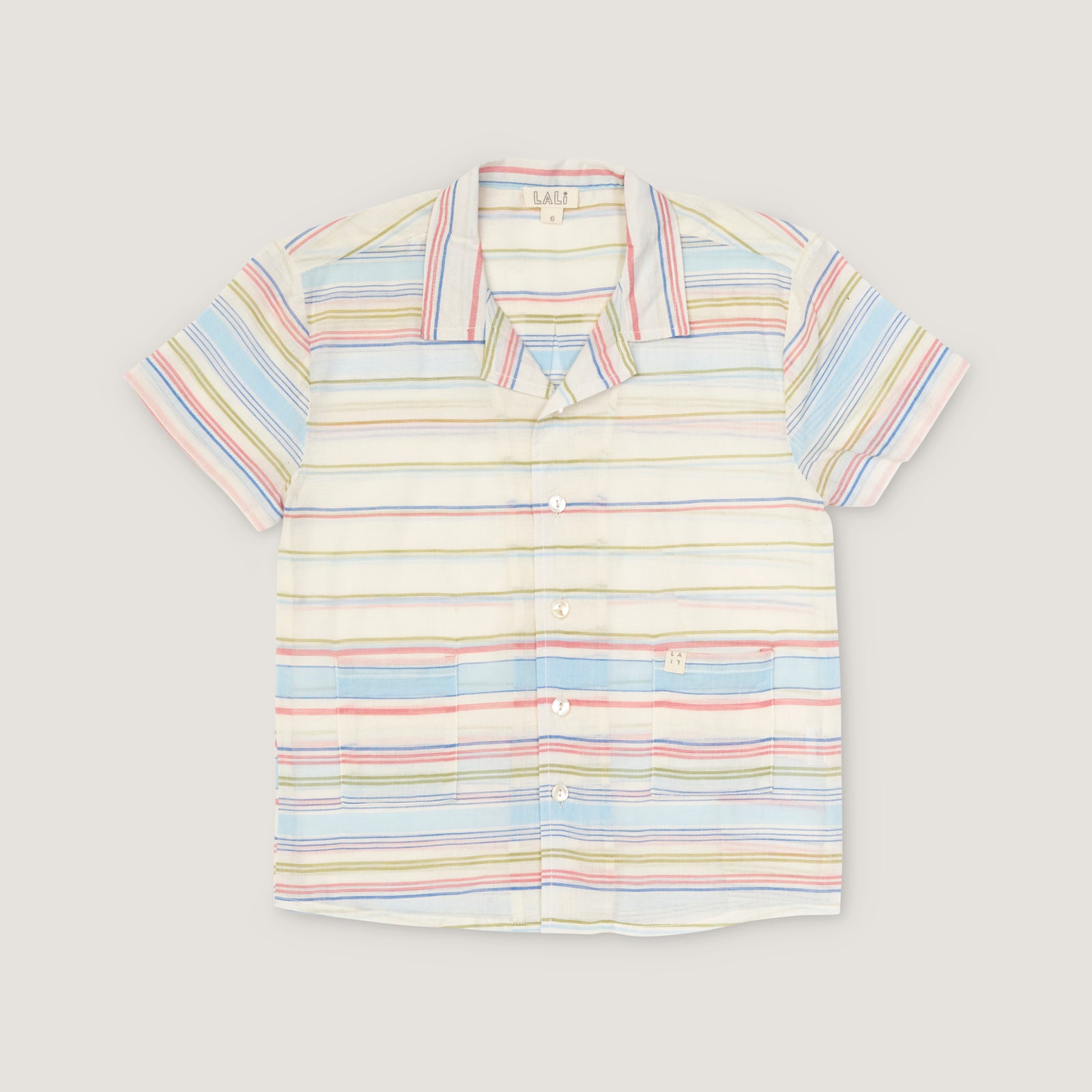 HENRI SHIRT, BORDER STRIPE – Lali