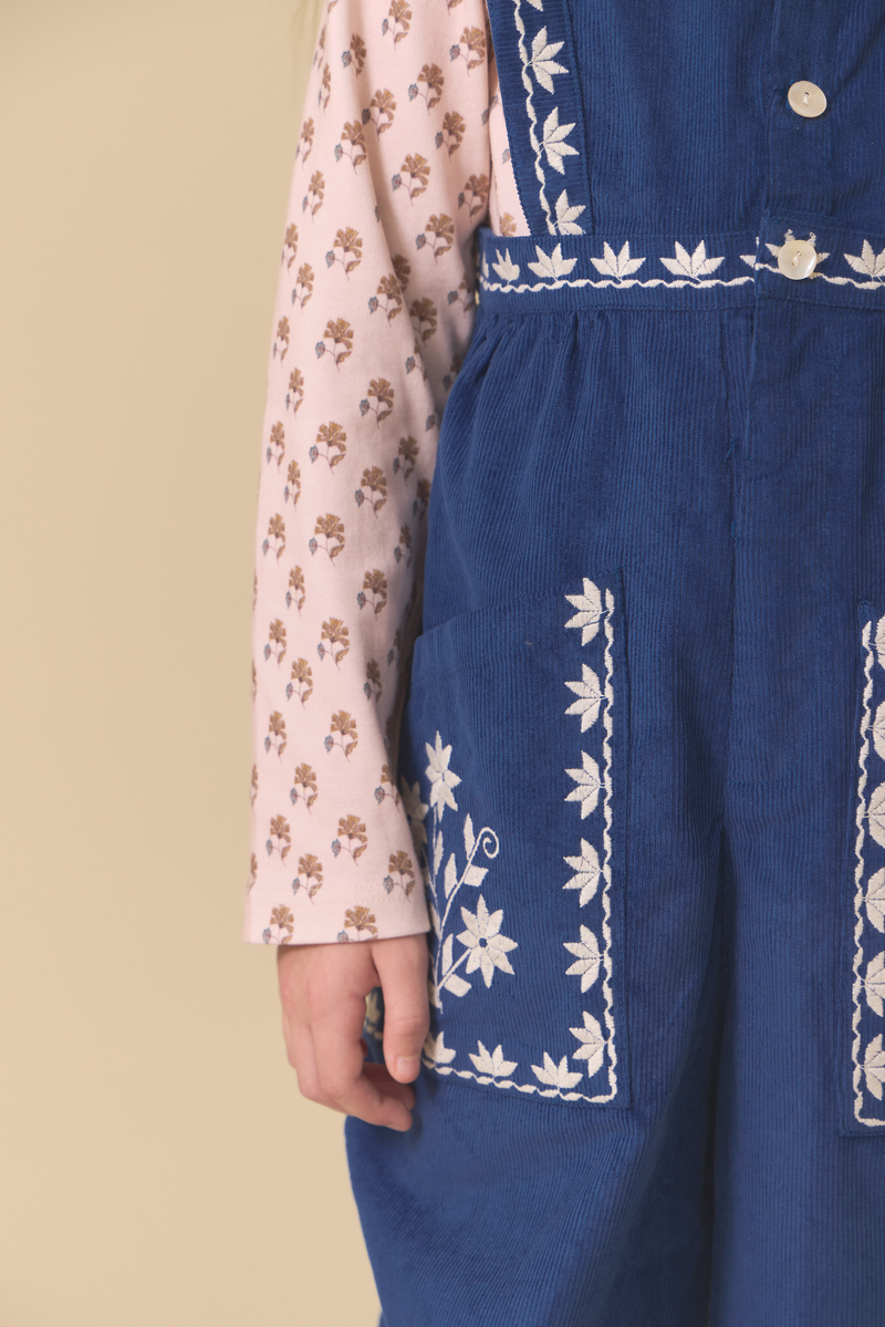 CLARA ROMPER, BIJOU BLUE CORDUROY