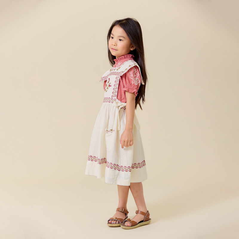 POLLY PINAFORE, ANTIQUE WHITE – Lali