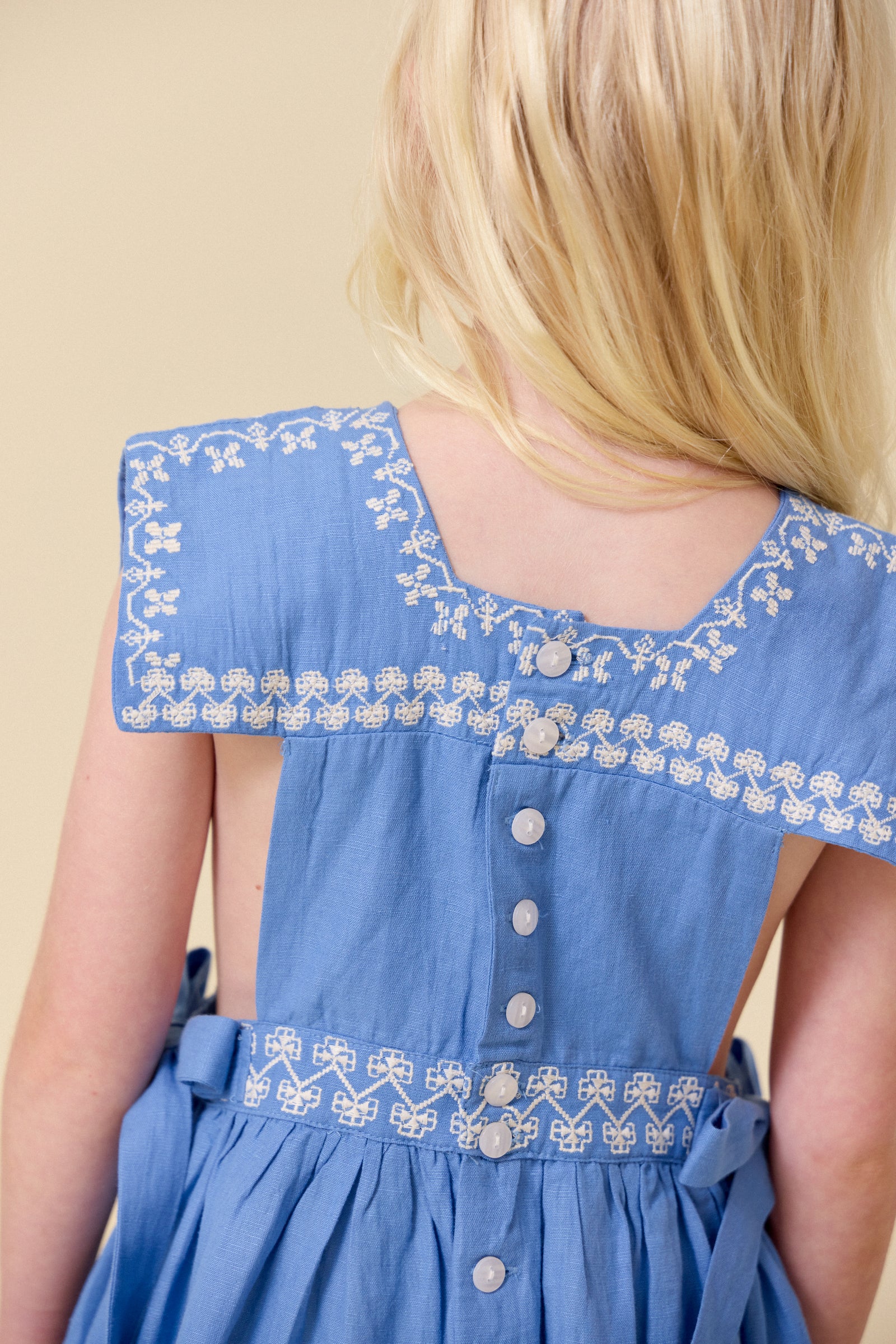 POLLY PINAFORE, COASTAL BLUE – Lali
