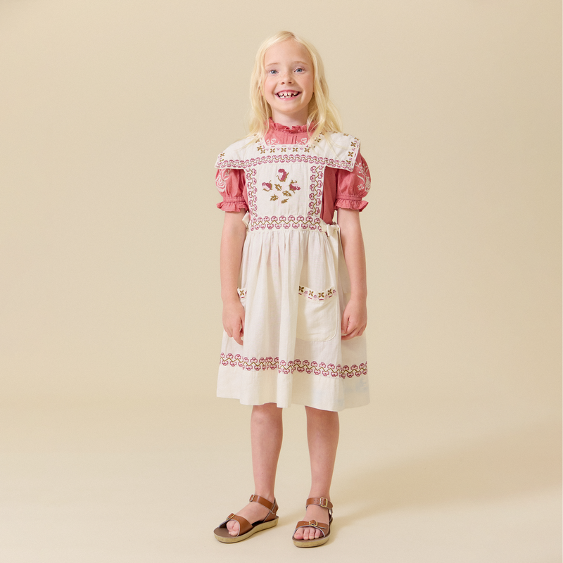 POLLY PINAFORE, ANTIQUE WHITE – Lali