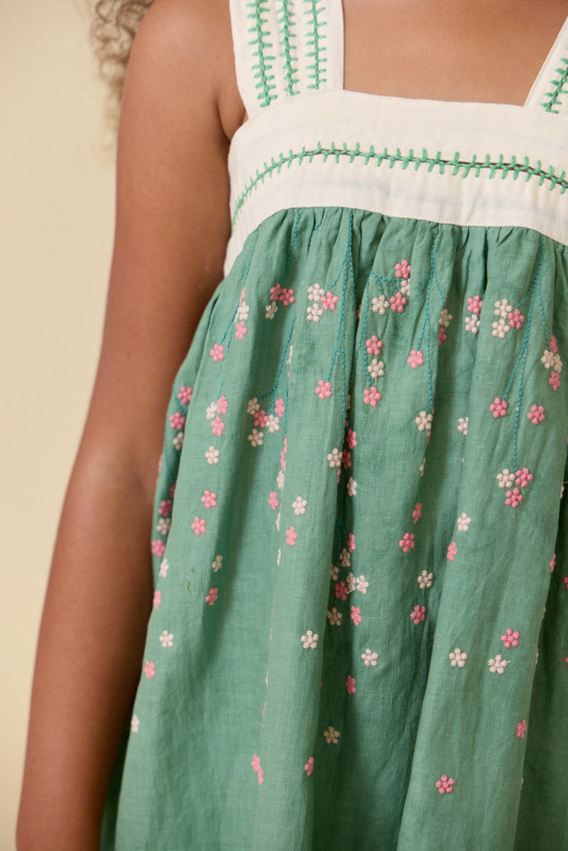 SIENNA DRESS, PERIDOT GREEN Lali SIENNA DRESS, PERIDOT GREEN Lali