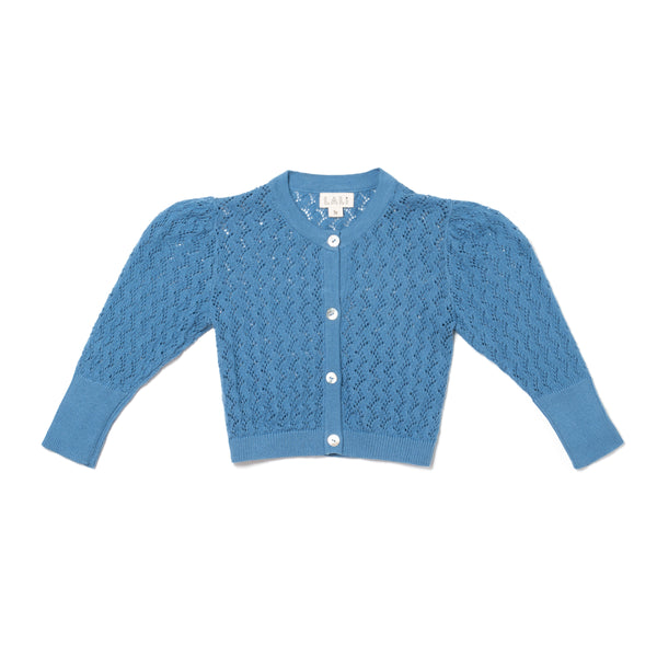 トップス ttt_msw Border Knit Cardigan blue sizeL ZARA Small Blue Patchwork Chunky Knit V Neck Cardigan