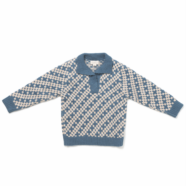 AMES SWEATER, BLUE