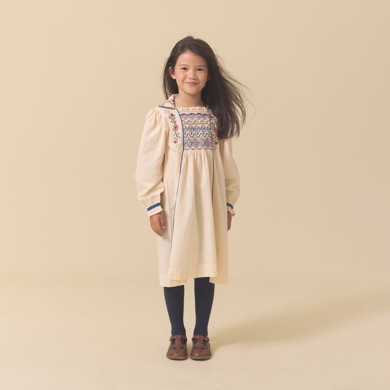 ISLA DRESS, IVORY