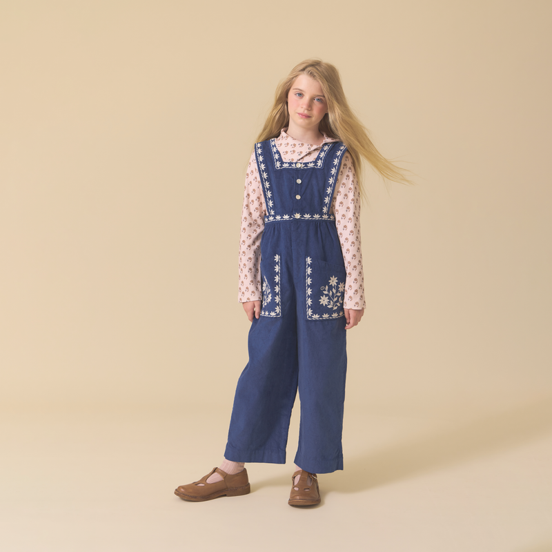 CLARA ROMPER, BIJOU BLUE CORDUROY