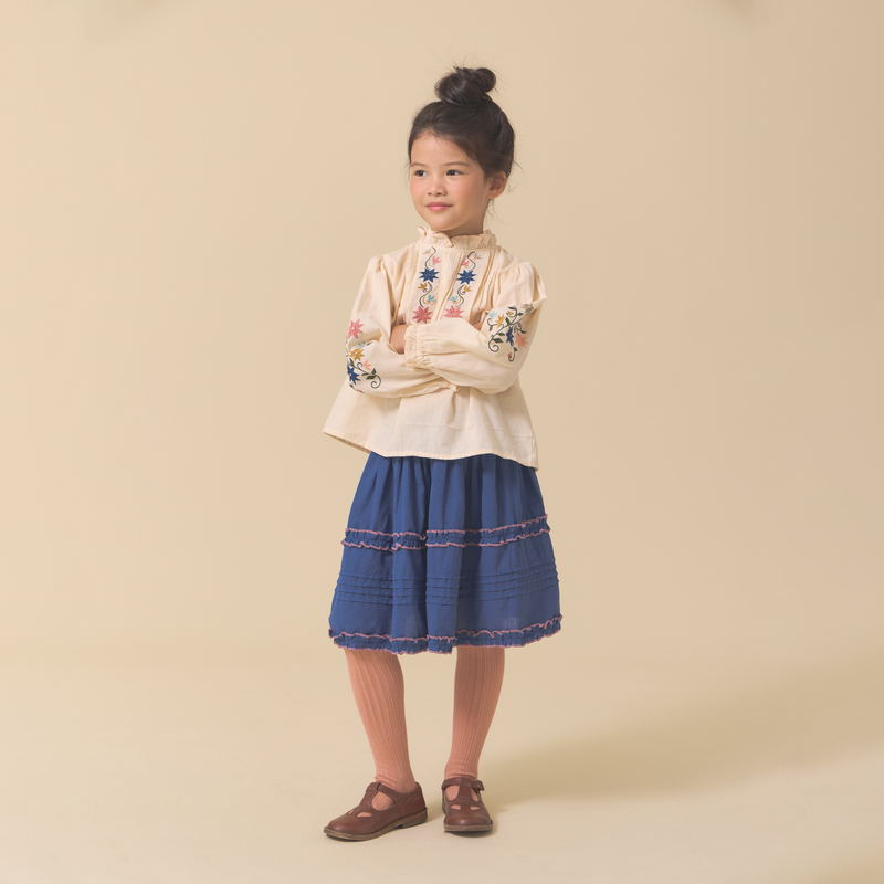 LILY SKIRT, BIJOU BLUE