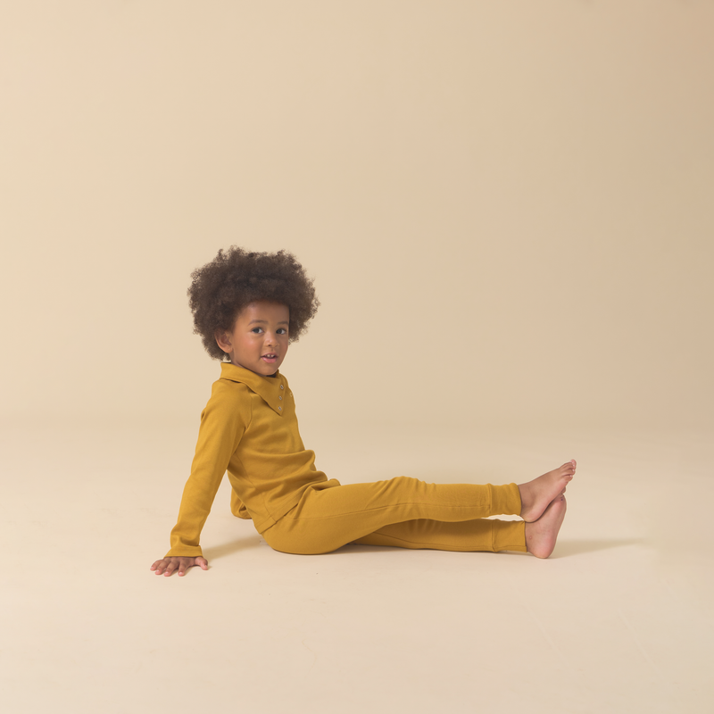 LEGGINGS, MUSTARD