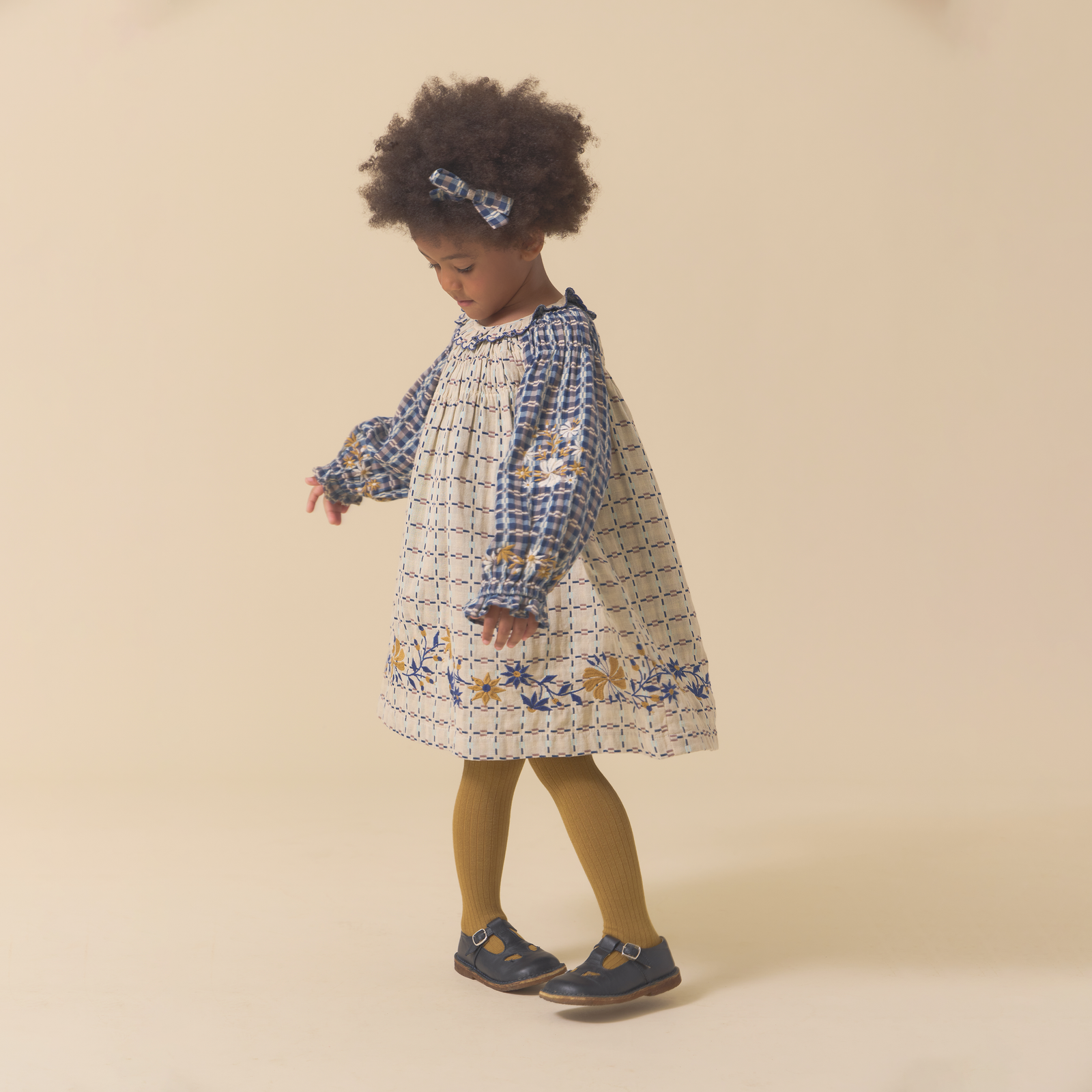 TULIP DRESS, DOUBLE SIDED YARN DYE – Lali