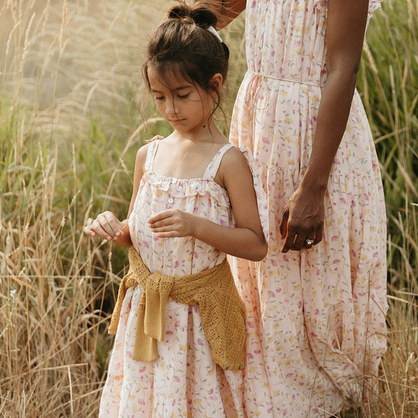 DAHLIA DRESS, PINK FLORAL