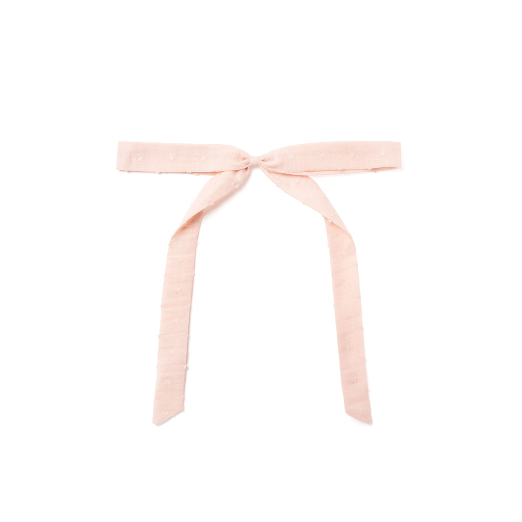 RIBBON BOW, WHITE LACE – Lali